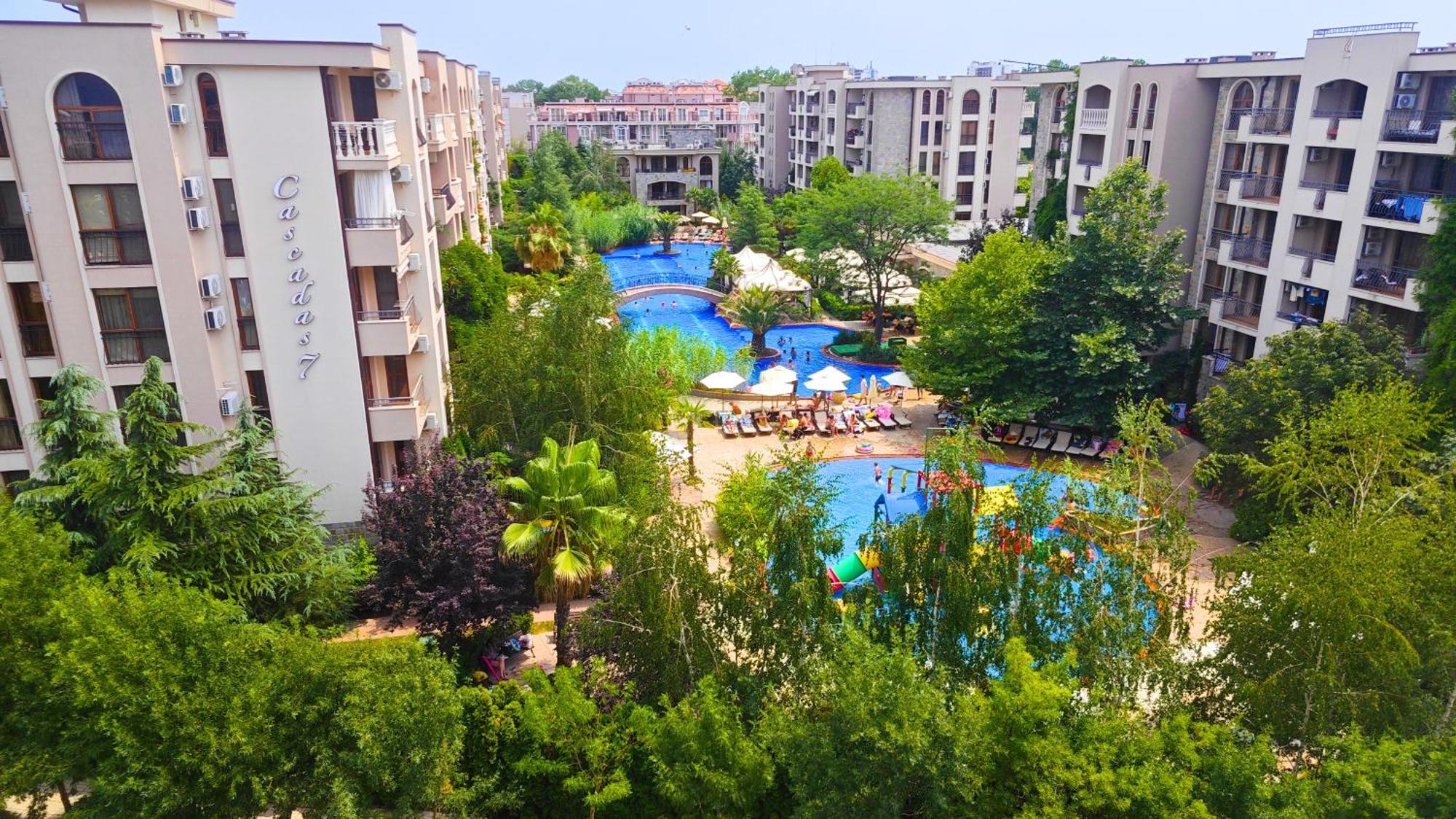 Attractive Family Apartment In Sunny Beach Cascadas Family Resort Eksteriør bilde