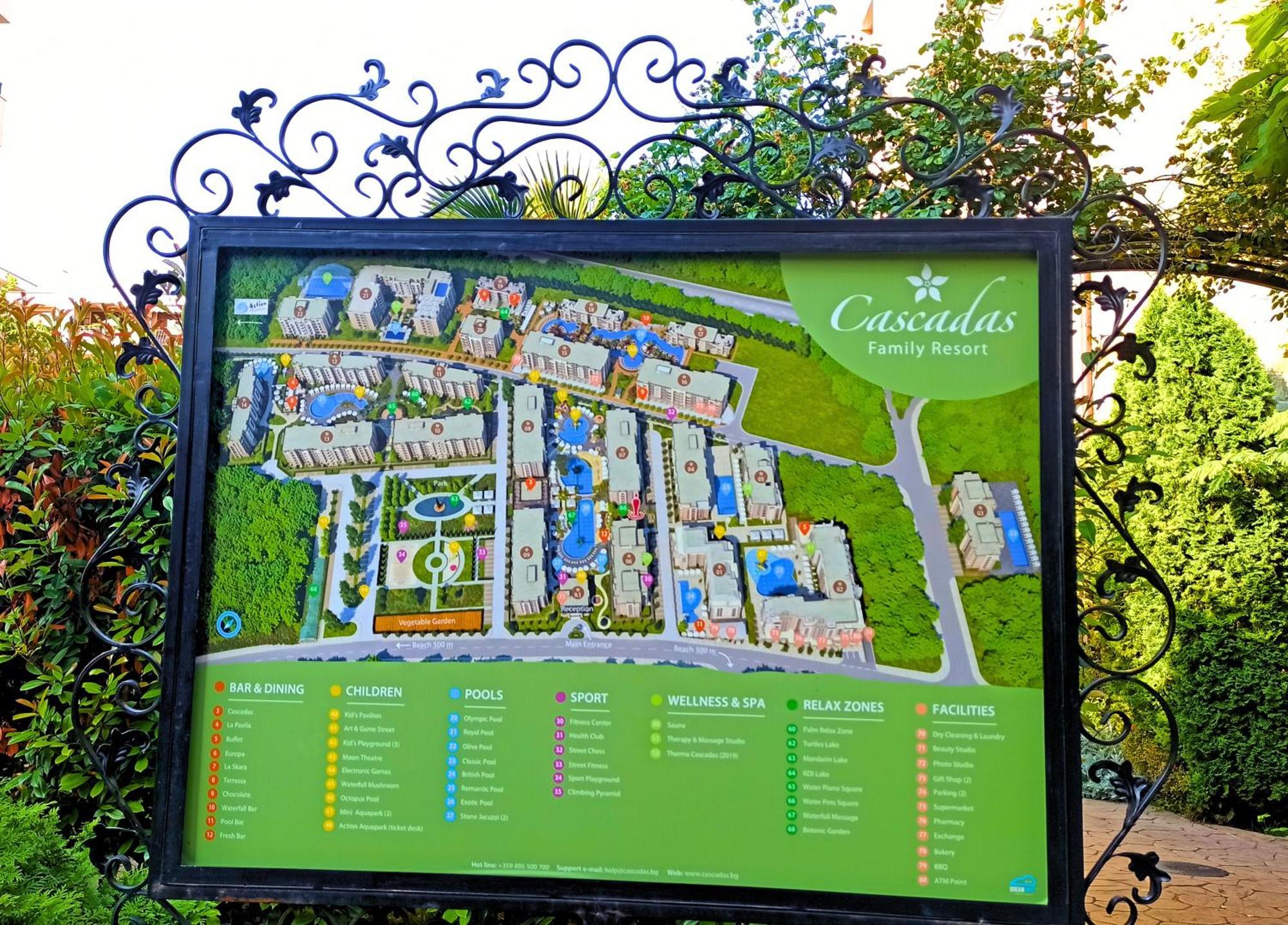 Attractive Family Apartment In Sunny Beach Cascadas Family Resort Eksteriør bilde